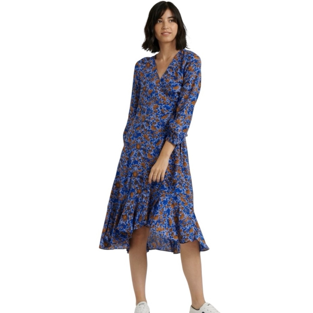 Lucky Brand Karin wrap dress size XS